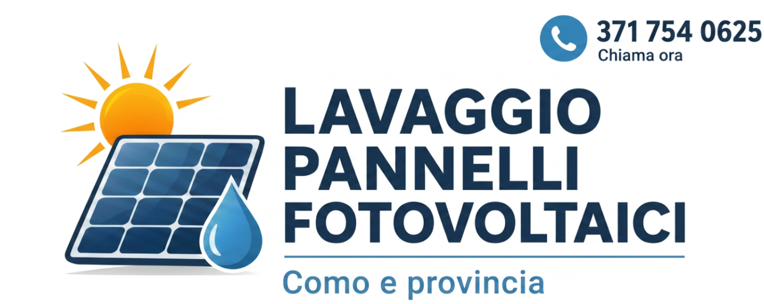 Lavaggio Pannelli Fotovoltaici Como